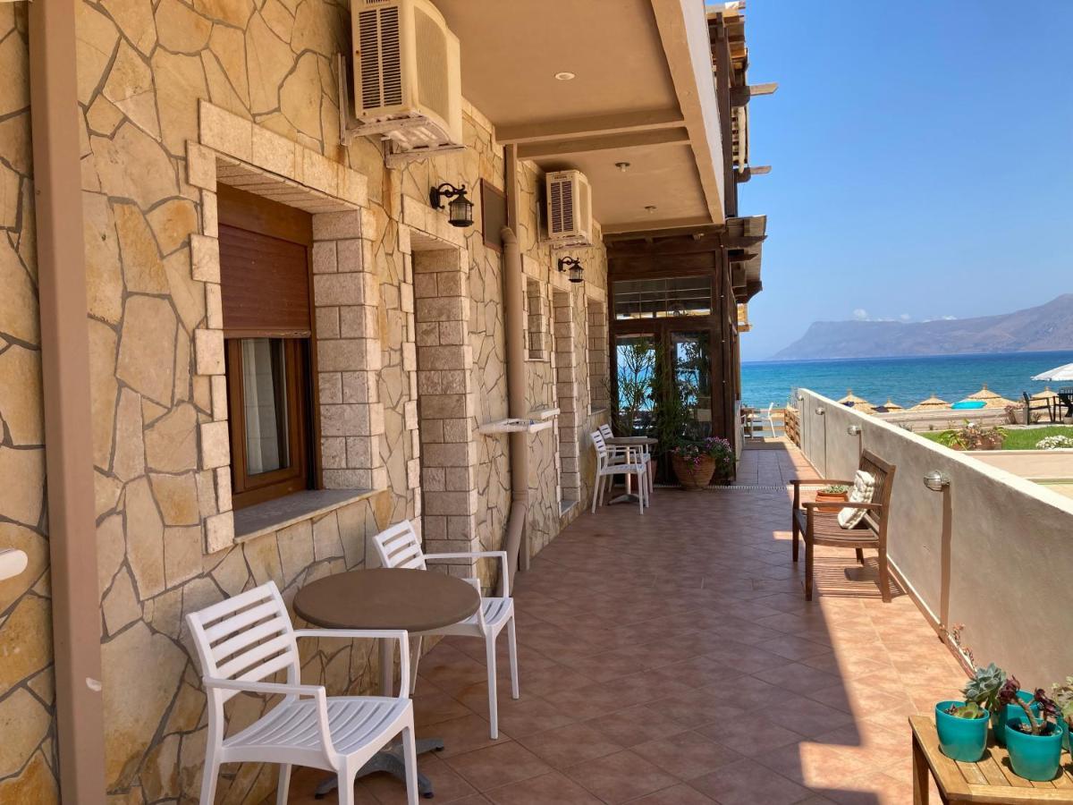 Molos Beach Rooms Kíssamos Eksteriør billede